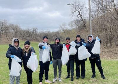 Earth Day Cleanup at Minnehaha Falls